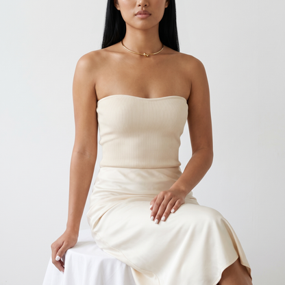 Promise Choker Gold studio portrait
