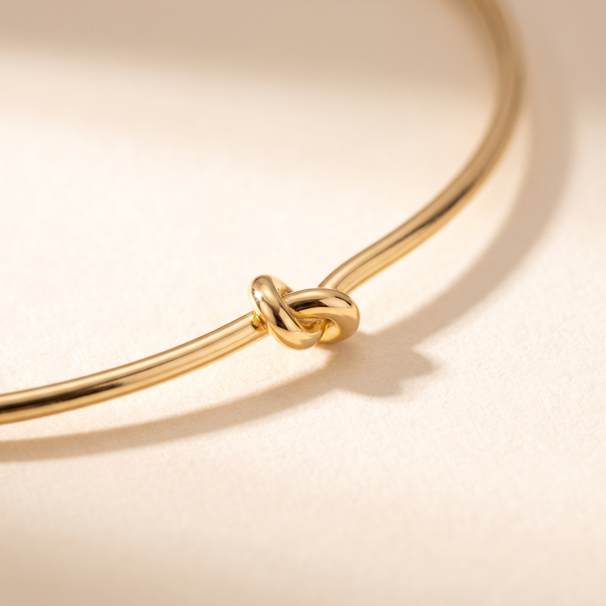Promise Choker Gold macro detail